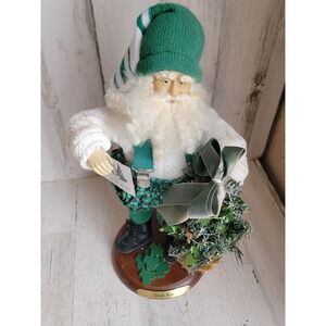 Kurt Adler Irish Aye st Patrick's Day Santa Claus Xmas figure leprechaun